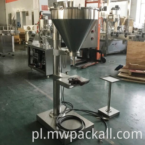 Maszyna do napełniania mąki półautomatyczna maszyna do napełniania proszku półautomatyczna, worki butelki słoiki